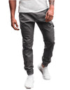 Men's Side Zipper Pocket Decoration Casual Long Pants