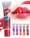 Amazing 6 Colors Peel Off Liquid Lipstick Waterproof Long Lasting Lip Gloss Mask Moisturizer Makeup Tear Pull Lip Lint Cosmetic