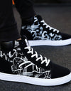 Spring high top shoes Korean Edition men''s shoes