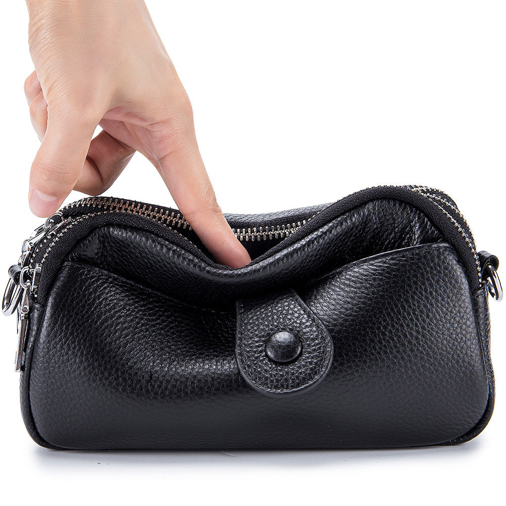 New Leather Fashionable Mobile Phone Bag