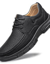 Men's Handmade Shoes Stitching Plus Size Casual Leather Shoes