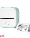 Portable Mini Thermal Label Printer Home Photo Printer Student Wrong Question Printer Bluetooth-compatible Mini Label Printer Price Tag