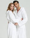 Pure Cotton Hotel Bathrobe Thickening Towel Material Nightgown