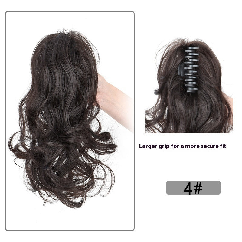 High Cranium Can Tie Ponytail Hairpin Back Head Shark Clip Ponytail Braid