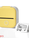 Portable Mini Thermal Label Printer Home Photo Printer Student Wrong Question Printer Bluetooth-compatible Mini Label Printer Price Tag