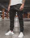 Men's Side Zipper Pocket Decoration Casual Long Pants