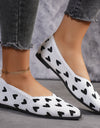 Flat Casual Shoes Light Knit Women's Shoes