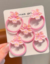 Cherry Blossom Cute Side Cropped Hair Clip Hair Rope