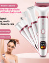 Five-in-one Lady Shaver Electric Women's Private Part Shaver Hair Trimmer Hair Removal Device