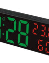LED Multi-function Mirror Large Screen Electronic Alarm Clock