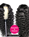 Human Hair Loose Deep Lace Frontal Wigs 13x4 Headgear