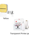 Portable Mini Thermal Label Printer Home Photo Printer Student Wrong Question Printer Bluetooth-compatible Mini Label Printer Price Tag