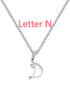 26 Love Letters Titanium Steel Pendants Necklace