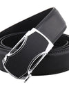 Men's belt leather automatic buckle leather belt