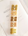 Children's Basic Bow Hair Clip Set