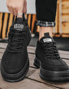 Men's Sports Shoes Casual Sneakers Outdoor Platform Fashion Luxury Lace-up Loafers Breathable Hiking Flat Shoes