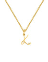 26 Love Letters Titanium Steel Pendants Necklace