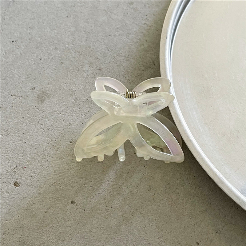 Fashion Retro Colorized Butterfly Small Hair Clip