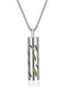 316L Stainless Steel Aromatic Perfume Oil Essential Oil Diffuser Pendant Necklace