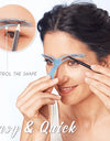 1pc Eyeliner Special Stencil Makeup Camb For Eyebrow Card