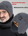 Middle-aged And Elderly People's Hats Men's Winter Warm Wool Hat Ear Protection