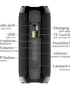 Portable portable multifunctional bluetooth speaker