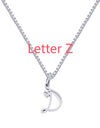 26 Love Letters Titanium Steel Pendants Necklace