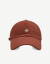 Preppy Style Love Embroidery Ponytail Half Topless Hat