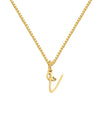 26 Love Letters Titanium Steel Pendants Necklace