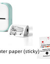 Portable Mini Thermal Label Printer Home Photo Printer Student Wrong Question Printer Bluetooth-compatible Mini Label Printer Price Tag