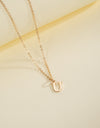 English Letter Necklace Female Personality