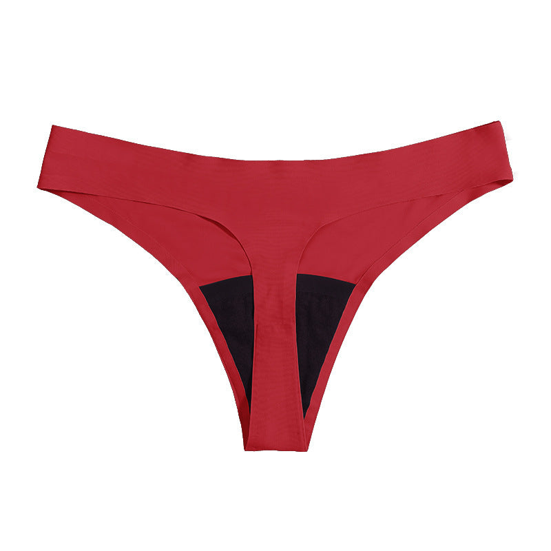 Women's Low Waist Seamless Physiological Underwear