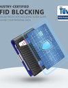 PU Leather Multiple Card Slots Anti-theft Wallet Card Holder