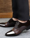New men's fashion business casual shoes dress shoes