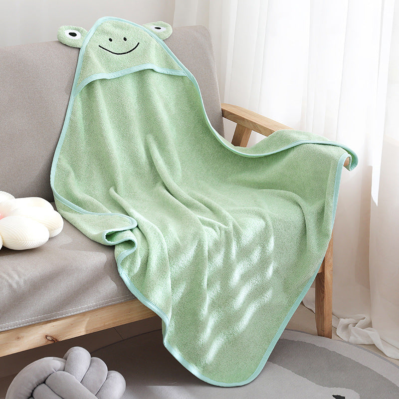 Children's Towel Cloak Cotton Hooded Cute Cartoon