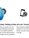 Smart Bluetooth Translation Headphones Instant Wireless Headset Language
