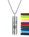 316L Stainless Steel Aromatic Perfume Oil Essential Oil Diffuser Pendant Necklace