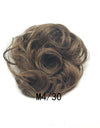 New Trendy Design Women Wavy Curly Messy Hair Bun Synthetic