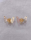 Metal Butterfly Small Jaw Clip Side Bangs Hair Clip For Broken Hair