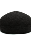 Outdoor Cycling Warm Short Brim Beret Middle-aged And Elderly Men Ear Protection Advance Hats
