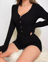 Casual Slim Women Rib Knitted Jumpsuit