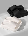5.5cm Fish Mouth Shoes Floor Bathroom Home Slippers Outdoor Thick Soled Beach Slippers For Women