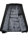Men's Fashion Personality Fleece-lined Cotton-padded Jacket