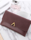 Frosted Color Matching 30 Off Long Ladies Wallet