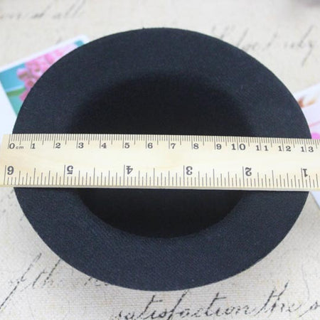 DIY Billycock Hair Accessories 13cm Bare Hat Body Base
