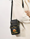 Halloween Pumpkin Pattern Phone Bag Coin Wallet Cute Mini Crossbody Shoulder Bags For Kids Women