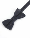 Men's cotton bow tie Korean fashion casual stripes