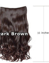 European and American wig female five card wig piece