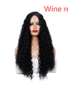 Medium Long Curly Hair Wave Synthetic Wigs