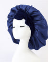 New Silk Bonnet For Sleeping Women Satin Bonnet Hair Bonnet Night Sleep Cap Scarf Wrap For Curly Hair With Tie Band For Curly Hair